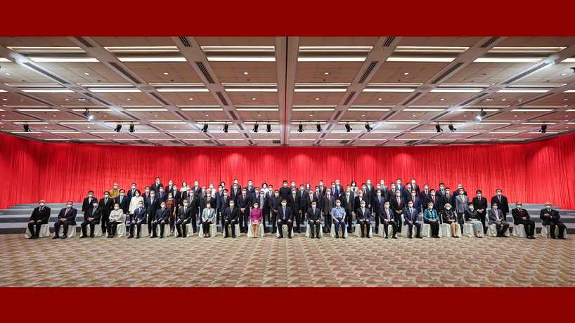 習近平會(huì )見(jiàn)香港各界代表人士