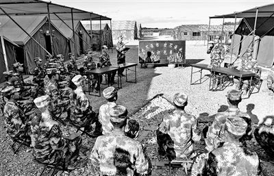 野外駐訓，為涉密信息加把&ldquo;鎖&rdquo;