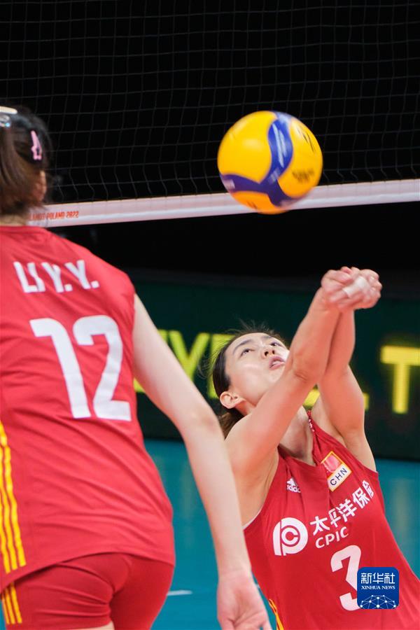 （體育）（8）排球&mdash;&mdash;女排世錦賽：中國勝阿根廷
