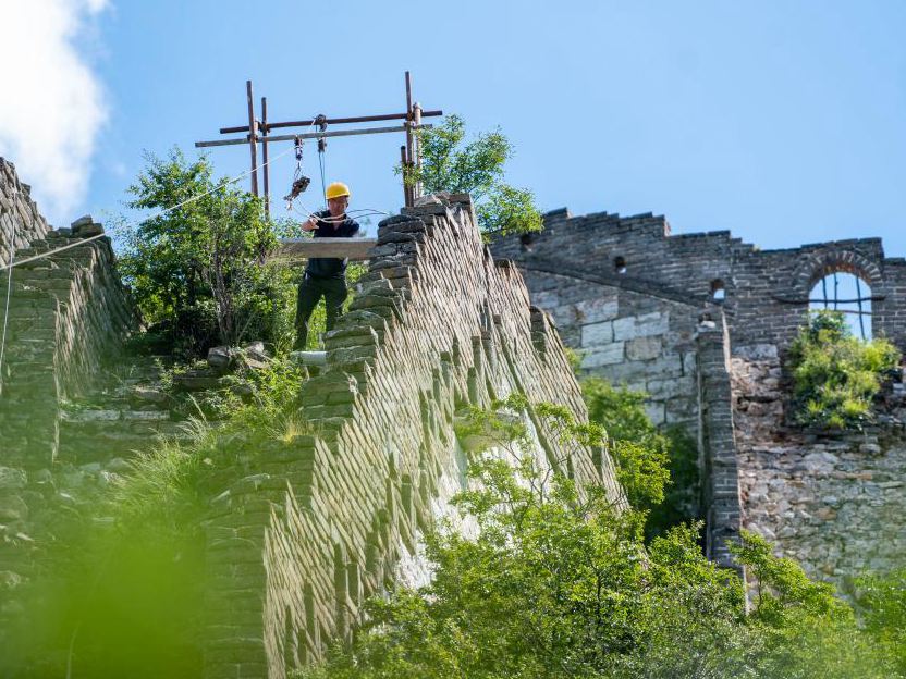 新華全媒+丨理念創(chuàng  )新 箭扣長(cháng)城修繕的&ldquo;新&rdquo;與&ldquo;舊&rdquo;