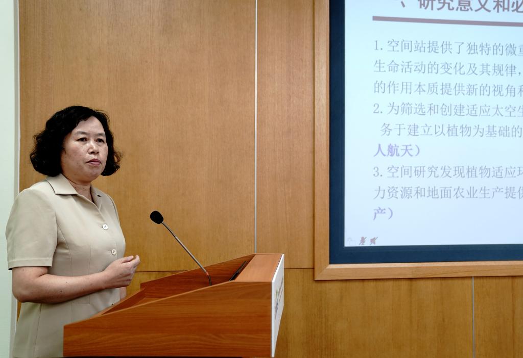 新華全媒+|我國在問(wèn)天實(shí)驗艙開(kāi)展擬南芥和水稻“從種子到種子”全生命周期實(shí)驗