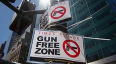 紐約時(shí)報廣場(chǎng)設立&ldquo;禁槍區&rdquo;