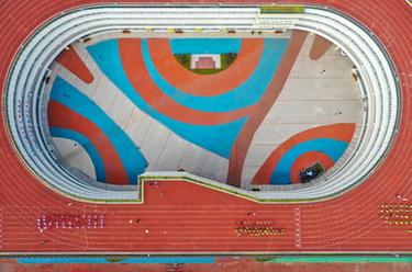 山東齊河：空中運動(dòng)場(chǎng) 老校換新顏