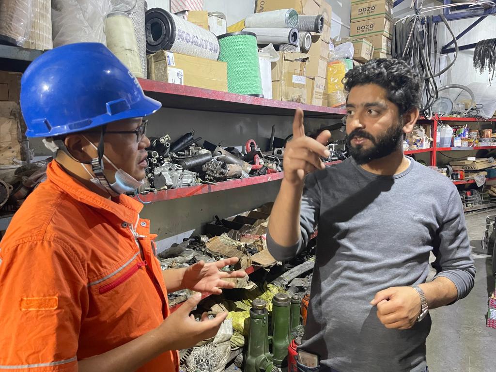 通訊：把對祖國的祝?；癁楣ぷ鲃?dòng)力&mdash;&mdash;記堅守在巴基斯坦蘇吉吉納里水電站工地的中國建設者