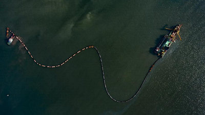 唐山港京唐港區第四港池25萬(wàn)噸級航道建設穩步推進(jìn)