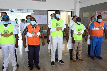 中國醫療隊在幾內亞開(kāi)展急救培訓活動(dòng)