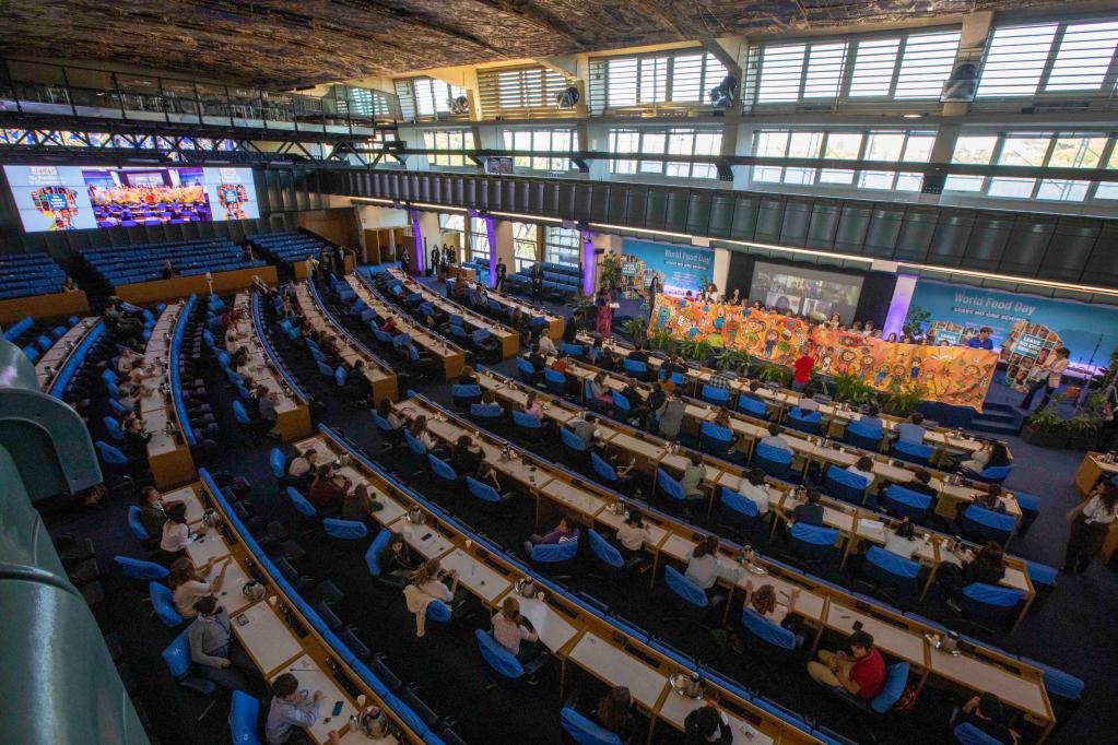 世界糧食日全球活動(dòng)呼吁&ldquo;不讓任何人掉隊&rdquo;