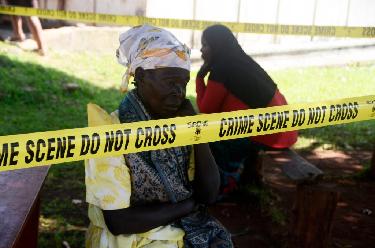 烏干達一盲人學(xué)校發(fā)生火災造成11人死亡