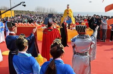 &ldquo;瑯琊祭海&rdquo;展民俗文化