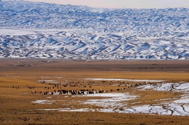 新華全媒+丨新疆四季:冬——“冰火”二重奏