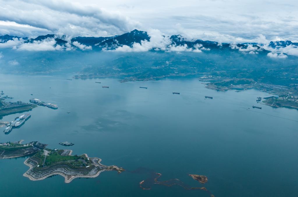 三峽五年累計過(guò)閘貨運量超7.3億噸 航運效益屢創(chuàng )新高