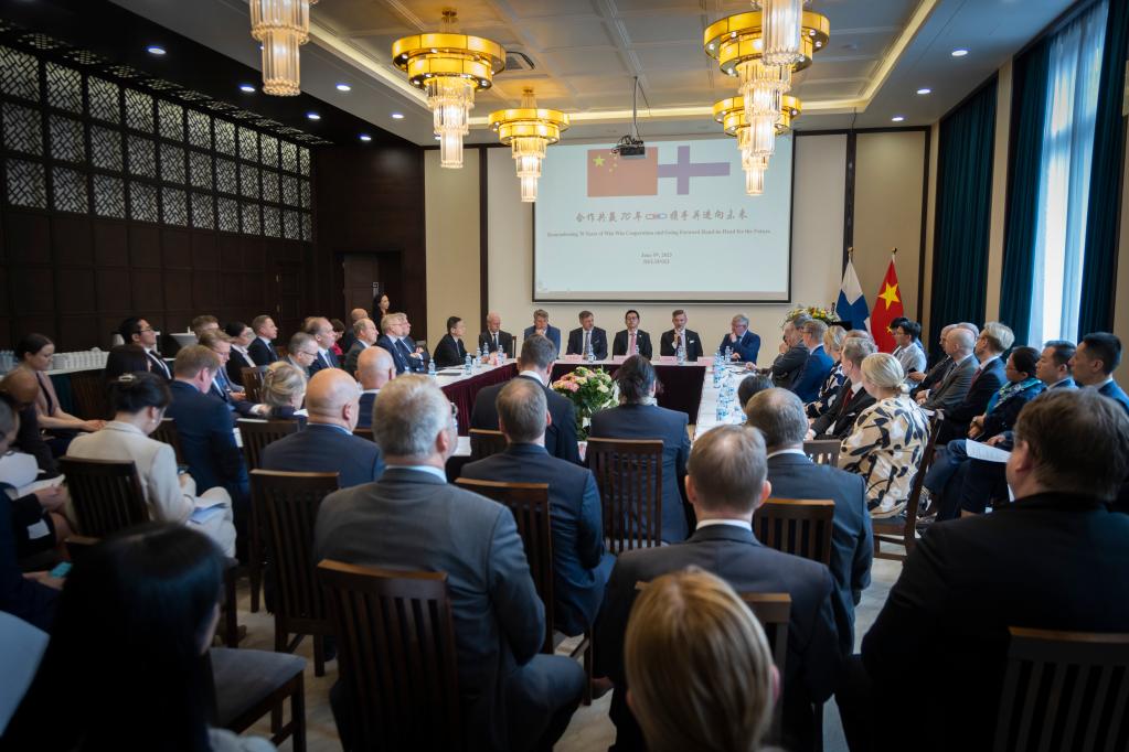 芬蘭政商界看好中國市場(chǎng) 愿加強對華合作