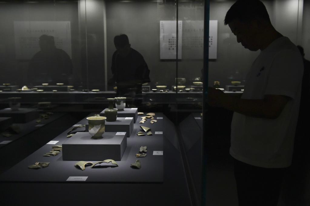 &ldquo;青韻流光&mdash;&mdash;汝州張公巷窯遺址前四次發(fā)掘成果展&rdquo;在鄭州展出