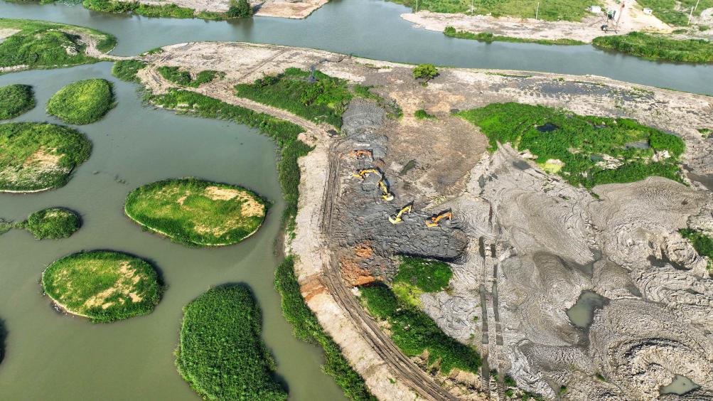 浙江德清：荒地&ldquo;換裝&rdquo;建公園