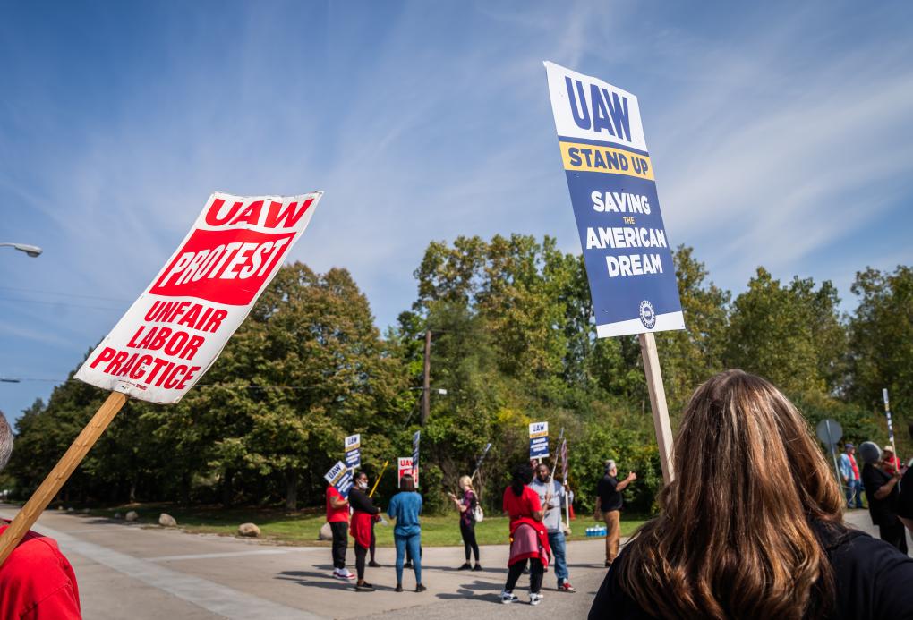 美國車(chē)企工人罷工規模擴大