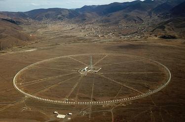 圓環(huán)陣太陽(yáng)射電成像望遠鏡正式建成