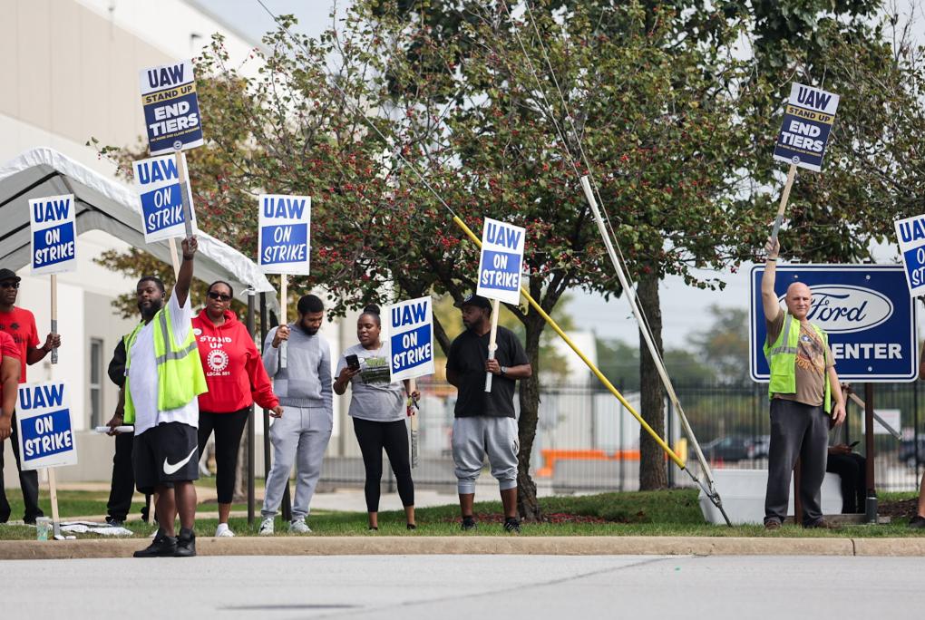 美國車(chē)企工人罷工規模進(jìn)一步擴大