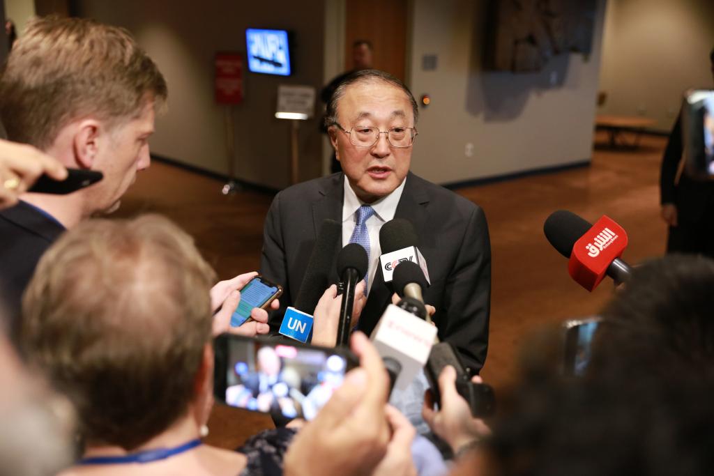 中國代表：推動(dòng)巴以盡快?；?，防止發(fā)生更嚴重人道災難