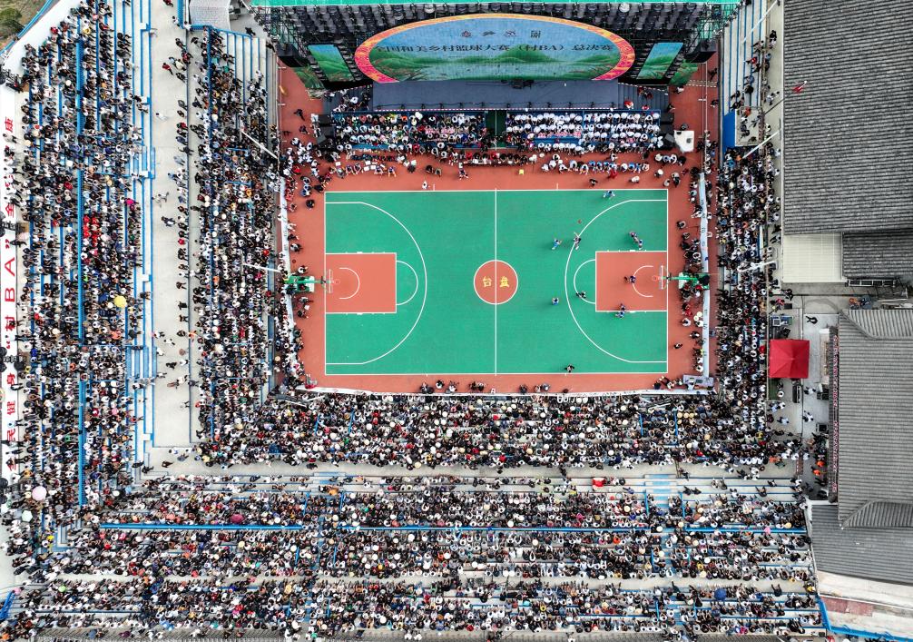 全國和美鄉村籃球大賽總決賽開(kāi)打