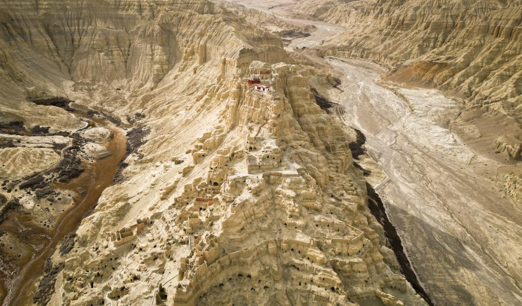 探訪(fǎng)古格王國都城遺址