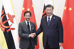 習近平會(huì )見(jiàn)文萊蘇丹哈桑納爾