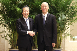 蔡奇會(huì )見(jiàn)日本公明黨代表團