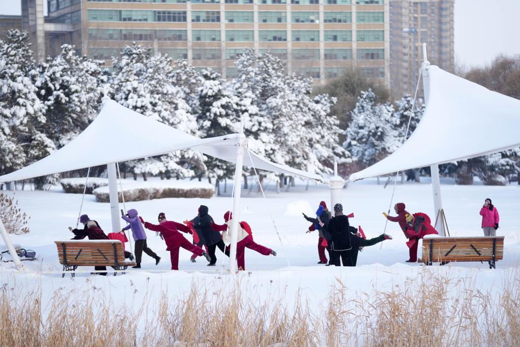 寒潮來(lái)襲 黑龍江持續降溫