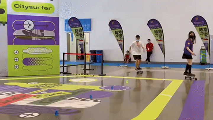 陸地沖浪！在消博會(huì )體驗潮流運動(dòng)