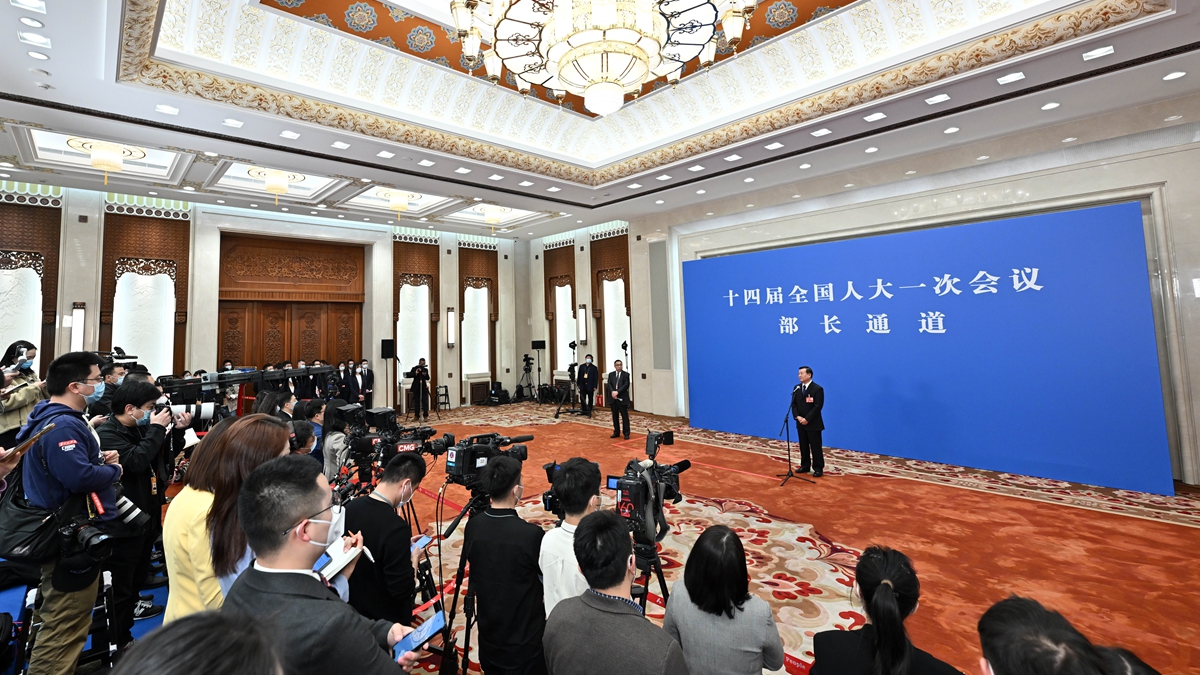 十四屆全國人大一次會(huì )議第二場(chǎng)&ldquo;部長(cháng)通道&rdquo;