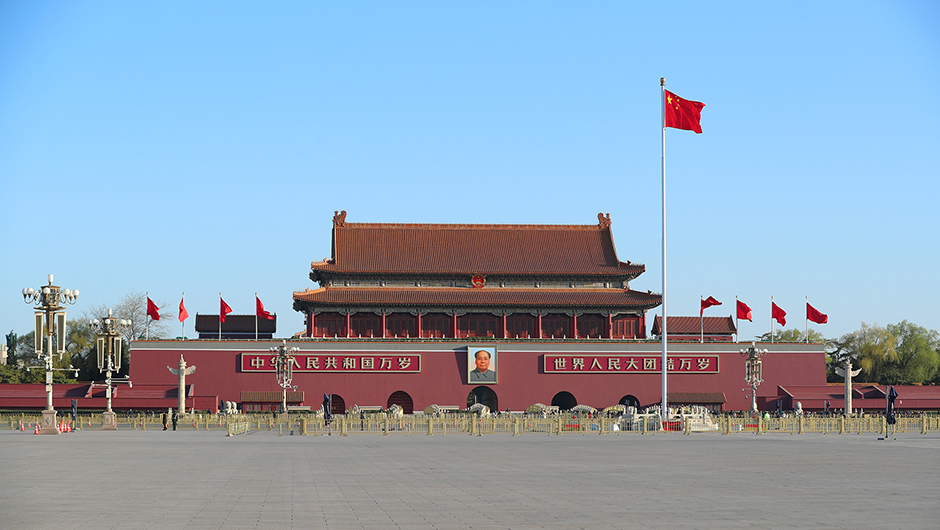 天安門(mén)廣場(chǎng)外景