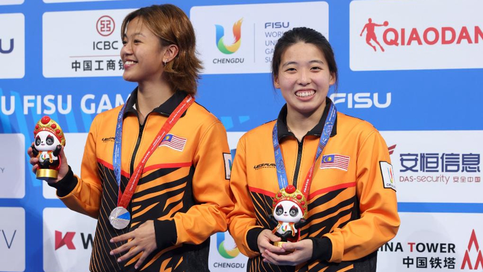 馬來(lái)西亞選手王格瑩：跳水讓我交到更多中國朋友