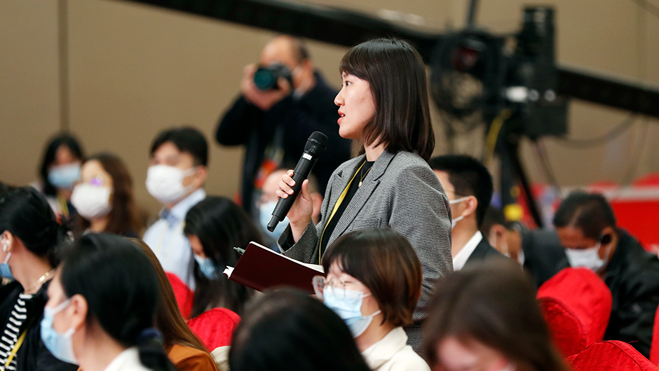 中國綠色時(shí)報記者提問(wèn)