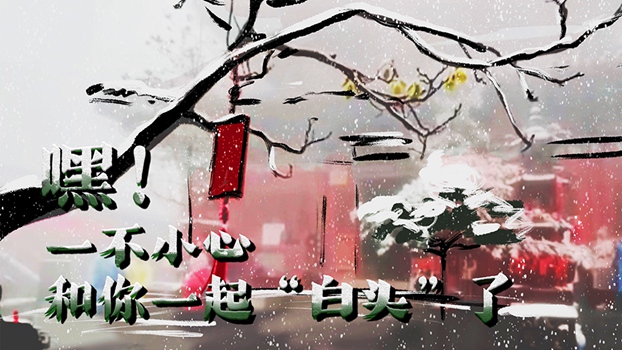 嘿！一不小心和你一起&ldquo;白頭&rdquo;了