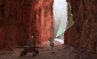 震撼！新華社數字記者的火星之旅