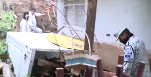 墨西哥：東部地區遭颶風(fēng)侵襲 至少九人死亡