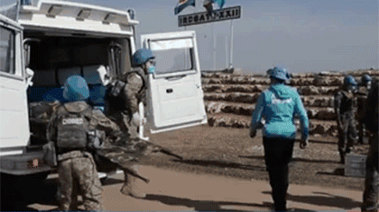 中國第20批赴黎維和部隊完成&ldquo;天使救援&rdquo;演習