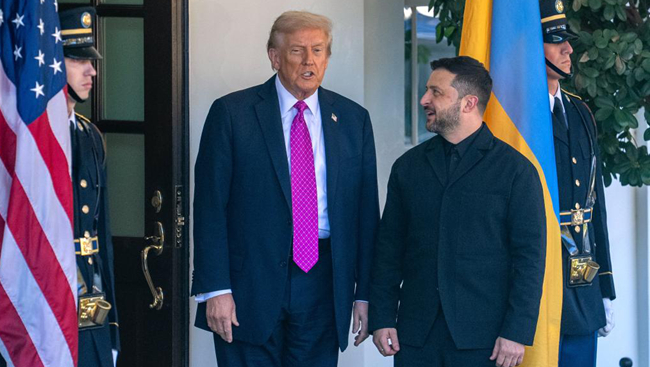 特朗普對澤連斯基“失望” 美媒：時(shí)機耐人尋味